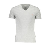 Guess Jeans Gray Cotton Men T-Shirt -   -  Guess Jeans.